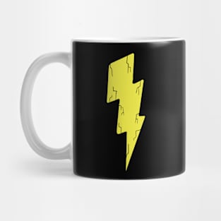 Bright yellow thunder Mug